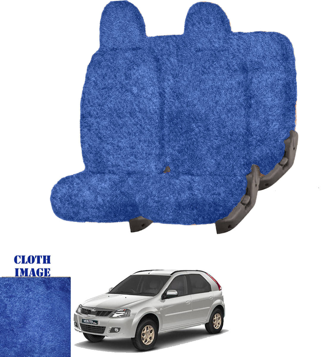 Mahindra Verito Vibe CS Blue 5 Seater Car Seat Cover Mahindra Verito Vibe CS Blue 5 Seater Car Seat Cover