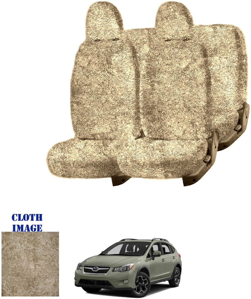     			Mahindra XV Crosstrek Beige 5 Seater Car Seat Cover