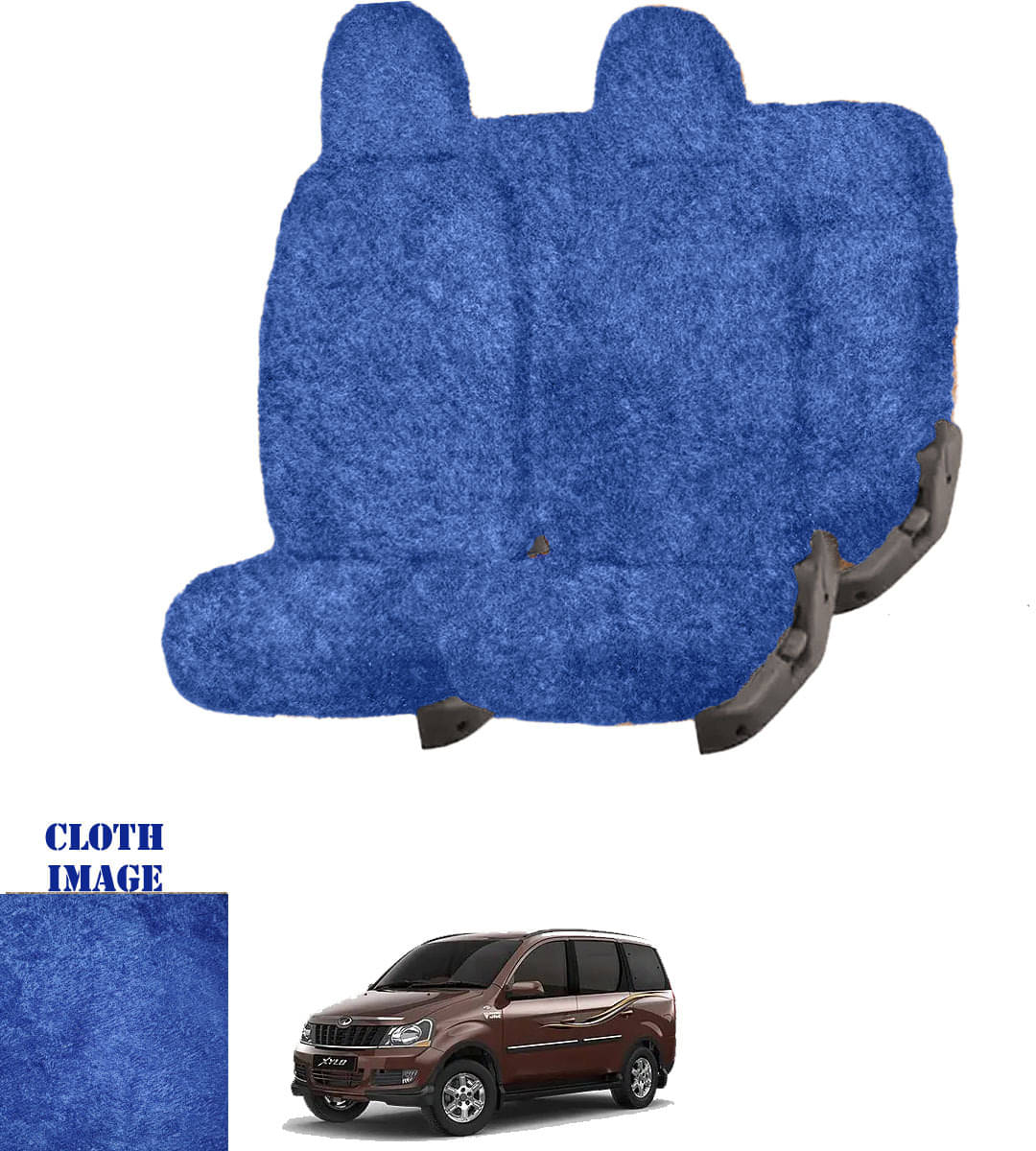 Mahindra Xylo 7S Captain Blue 7 Seater Car Seat Cover Mahindra Xylo 7S Captain Blue 7 Seater Car Seat Cover