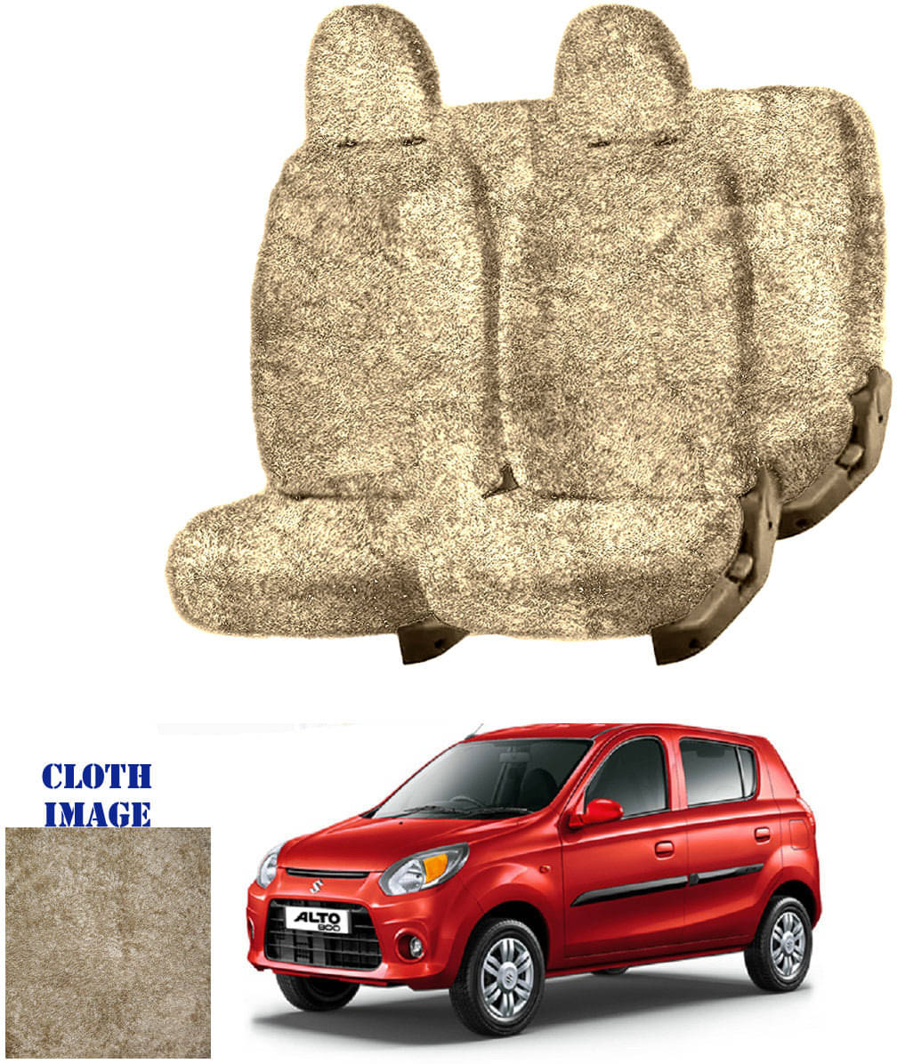 Maruti Alto 800 Beige 5 Seater Car Seat Cover     			Maruti Alto 800 Beige 5 Seater Car Seat Cover