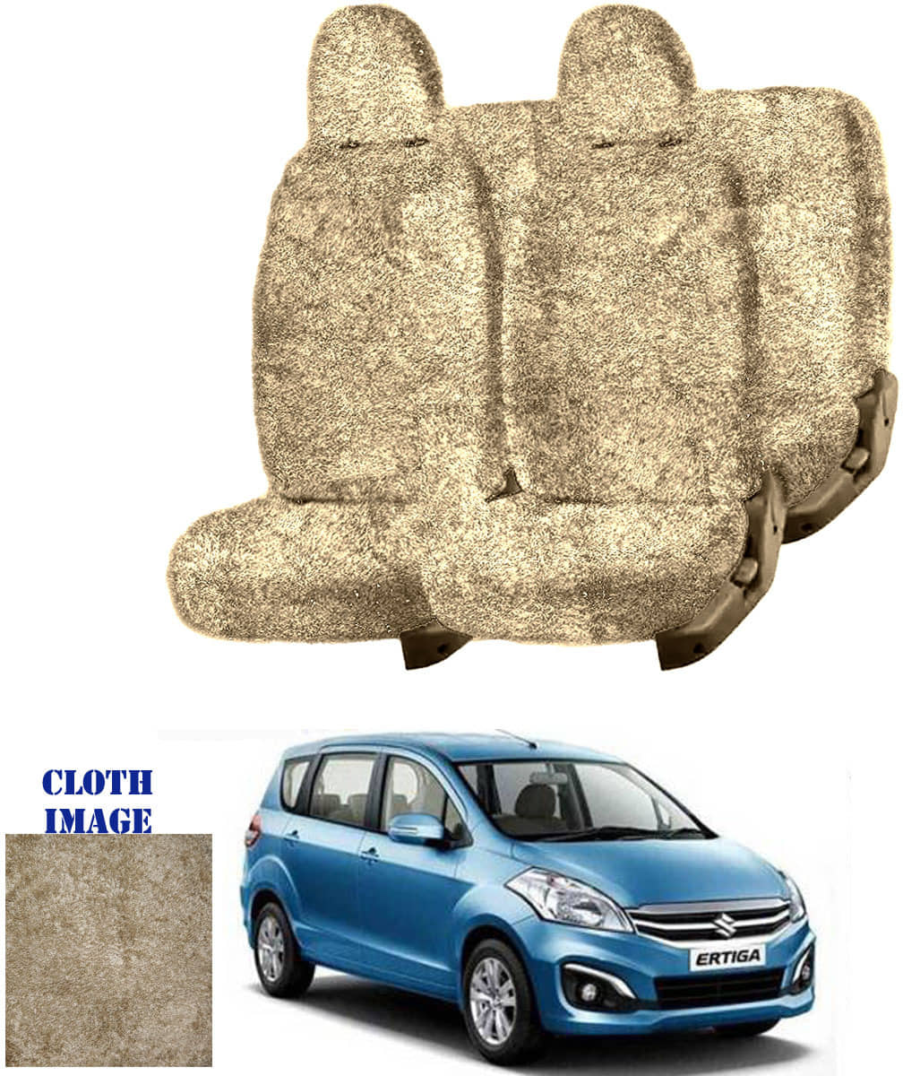 Maruti Ertiga Beige 7 Seater Car Seat Cover