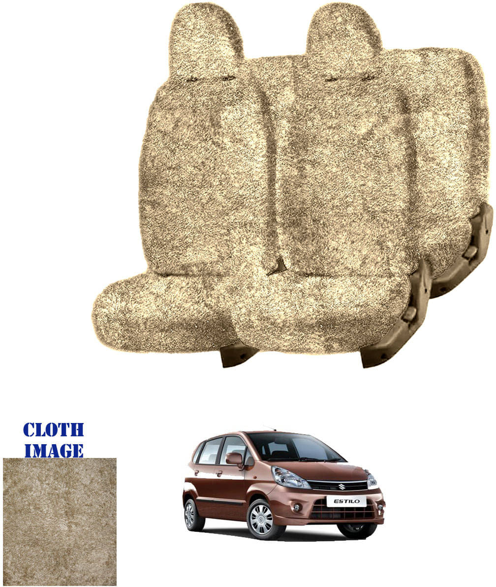 Maruti Estilo Beige 5 Seater Car Seat Cover     			Maruti Estilo Beige 5 Seater Car Seat Cover