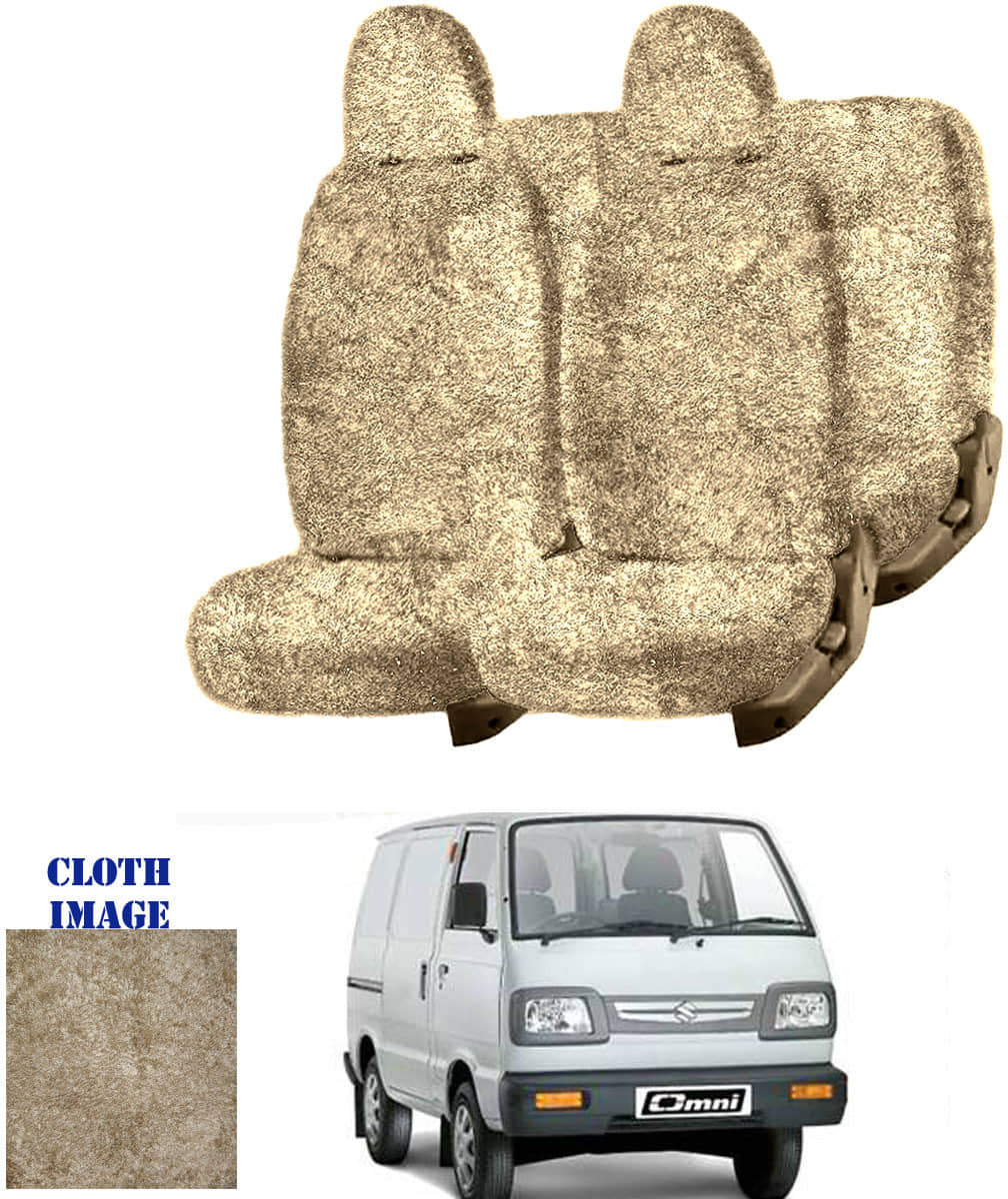 Maruti Omni Beige 5 Seater Car Seat Cover
