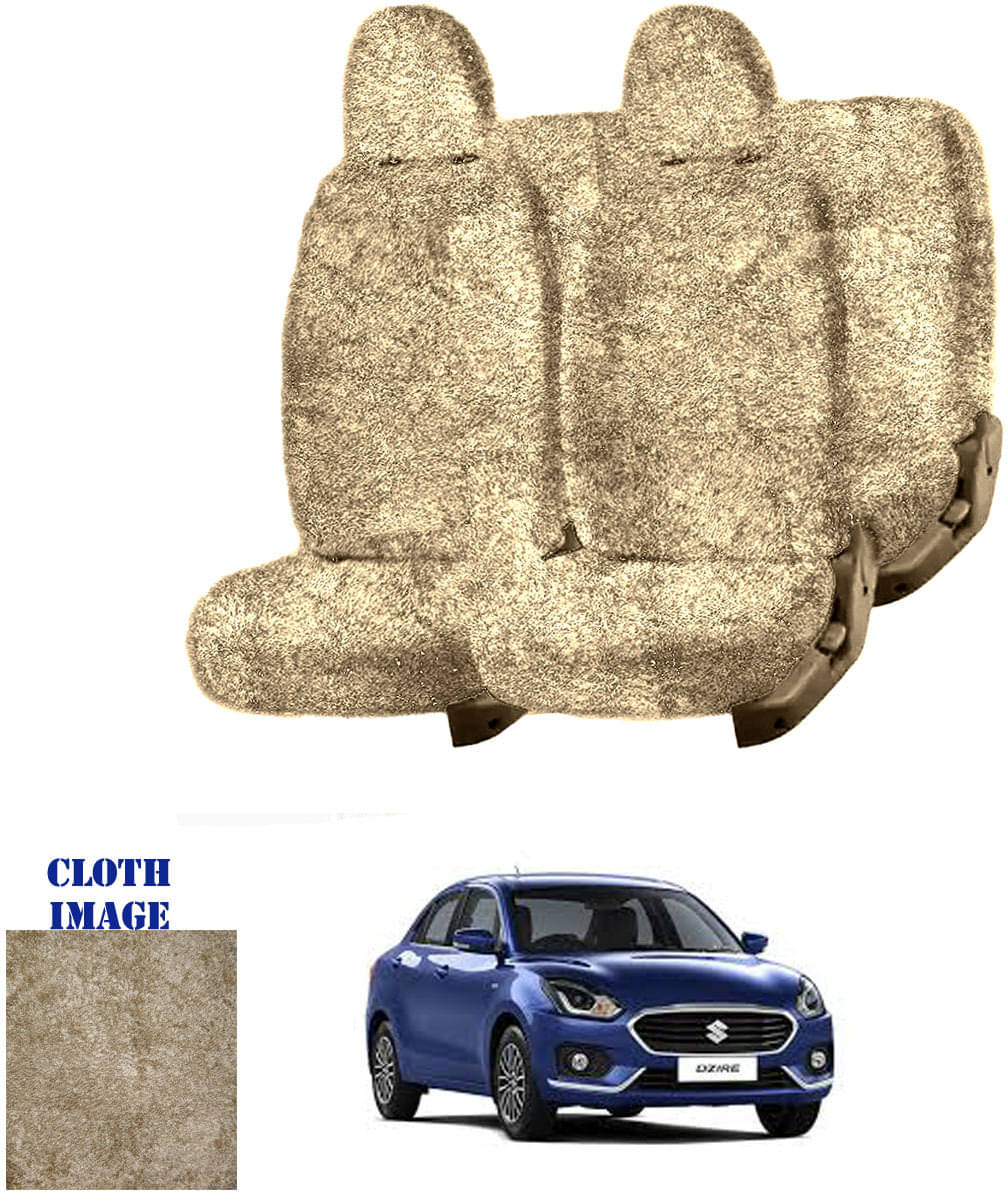     			Maruti Swift Dzire Beige 5 Seater Car Seat Cover