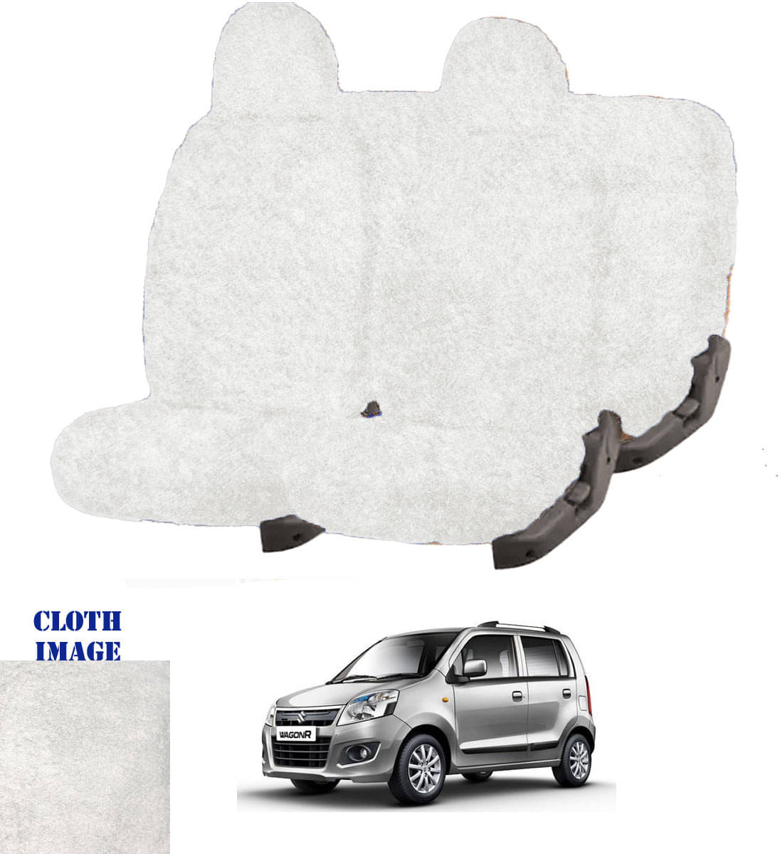 Maruti Vitara Brezza White 5 Seater Car Seat Cover Maruti Vitara Brezza White 5 Seater Car Seat Cover