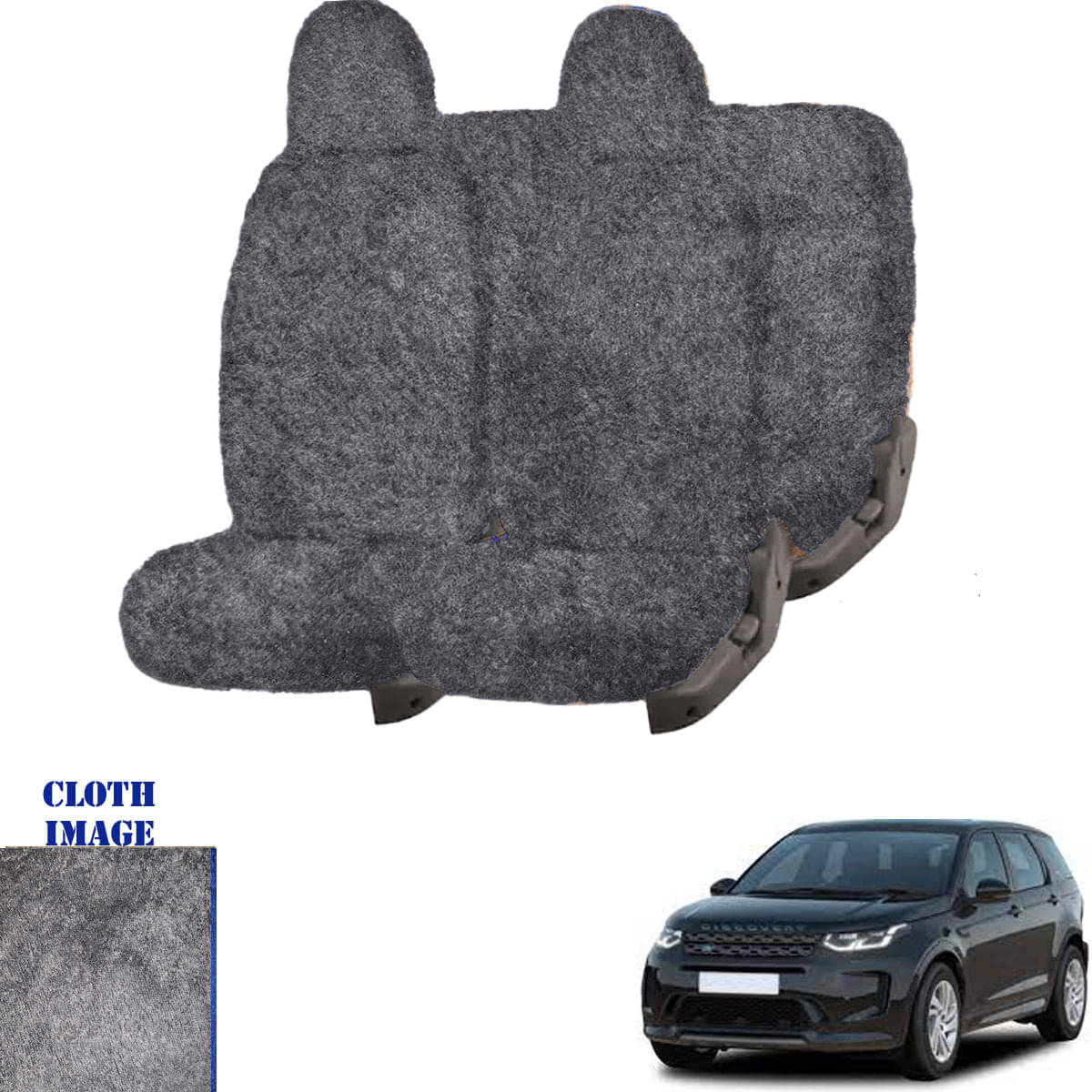     			NA Discovery Sport Grey 5 Seater Car Seat Cover