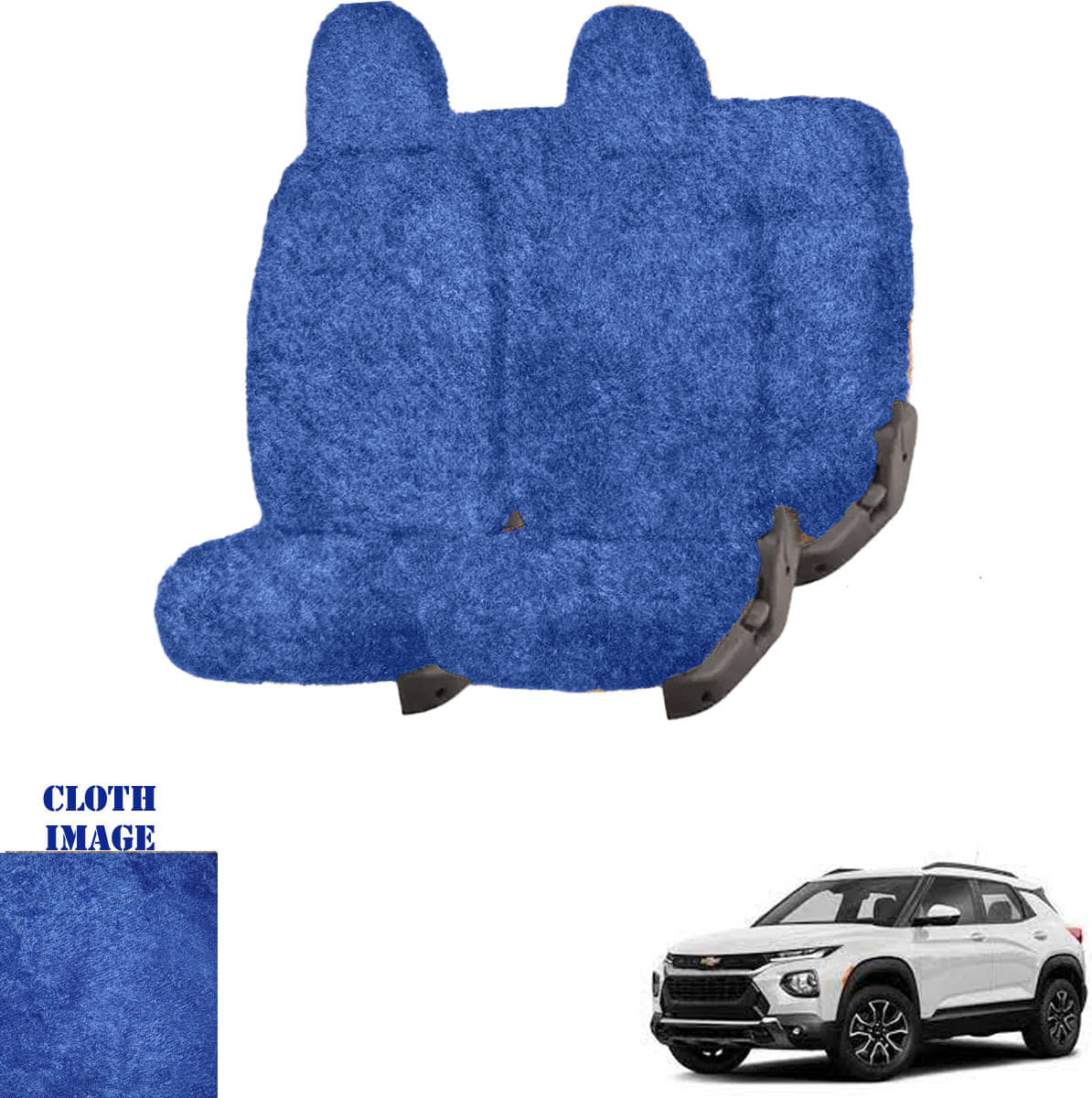 NA Trailblazer Blue 5 Seater Car Seat Cover NA Trailblazer Blue 5 Seater Car Seat Cover