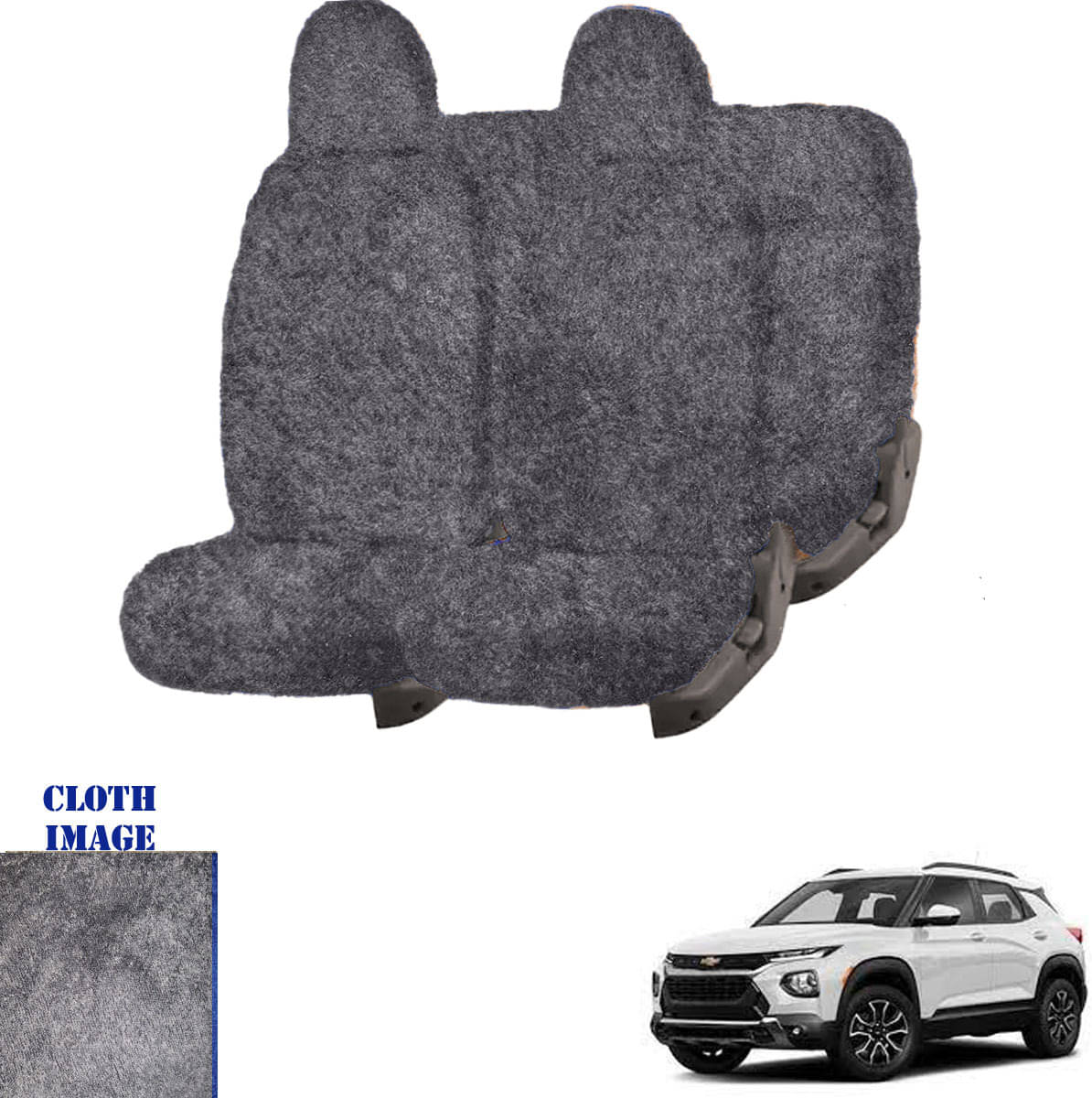 NA Trailblazer Grey 5 Seater Car Seat Cover     			NA Trailblazer Grey 5 Seater Car Seat Cover