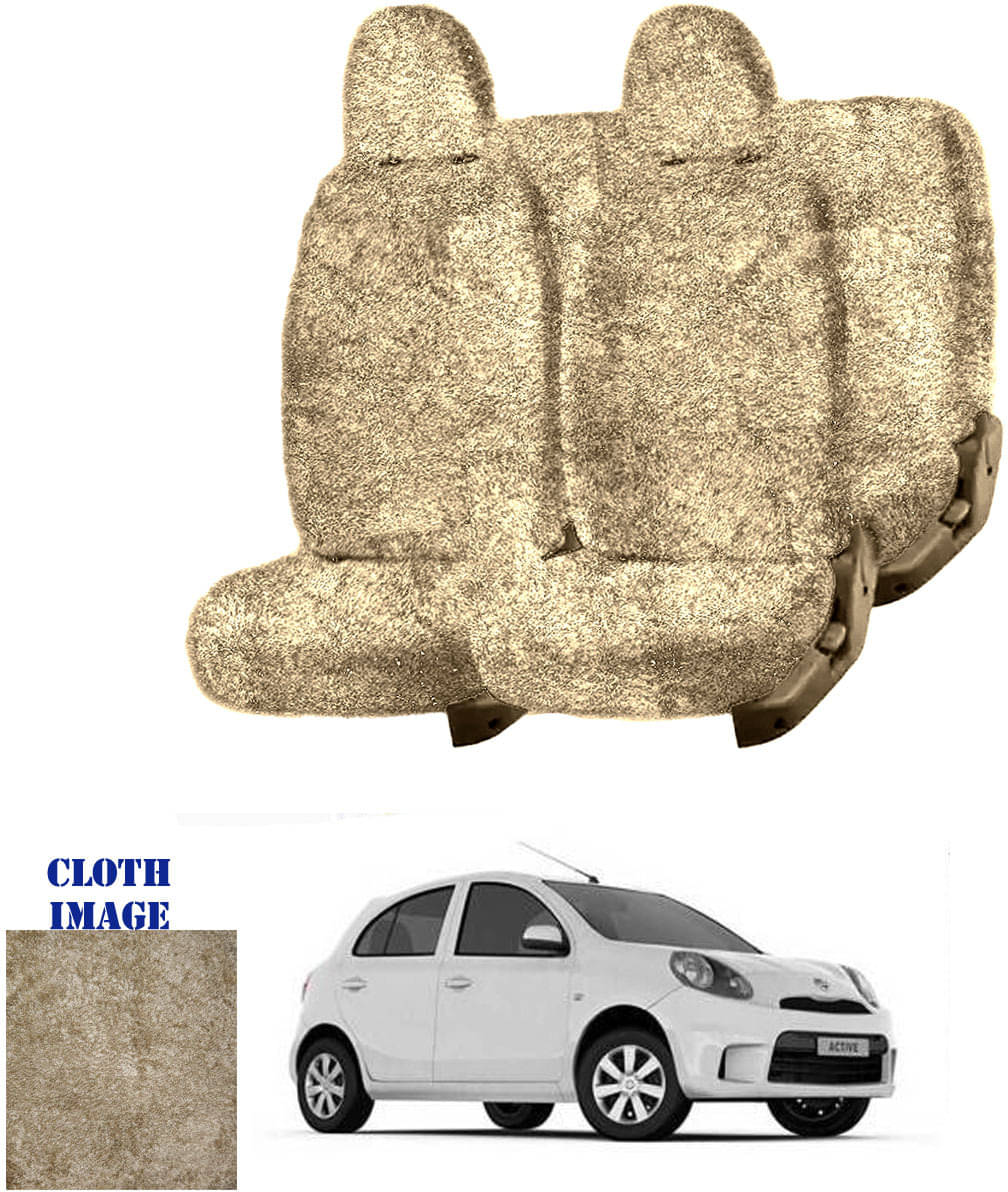     			Nissan Micra Beige 5 Seater Car Seat Cover