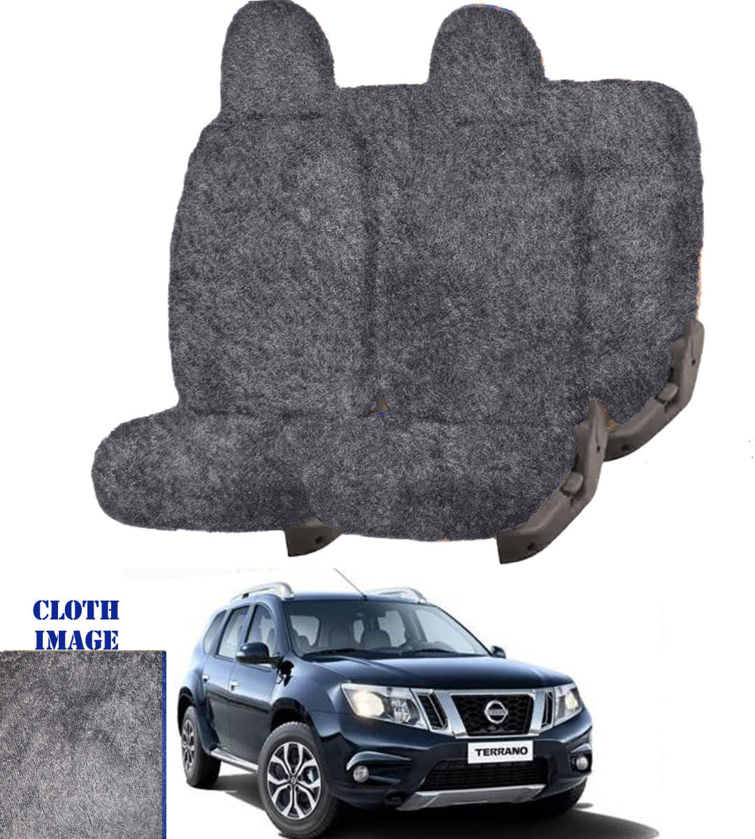 Nissan Terrano Grey 7 Seater Car Seat Cover Nissan Terrano Grey 7 Seater Car Seat Cover