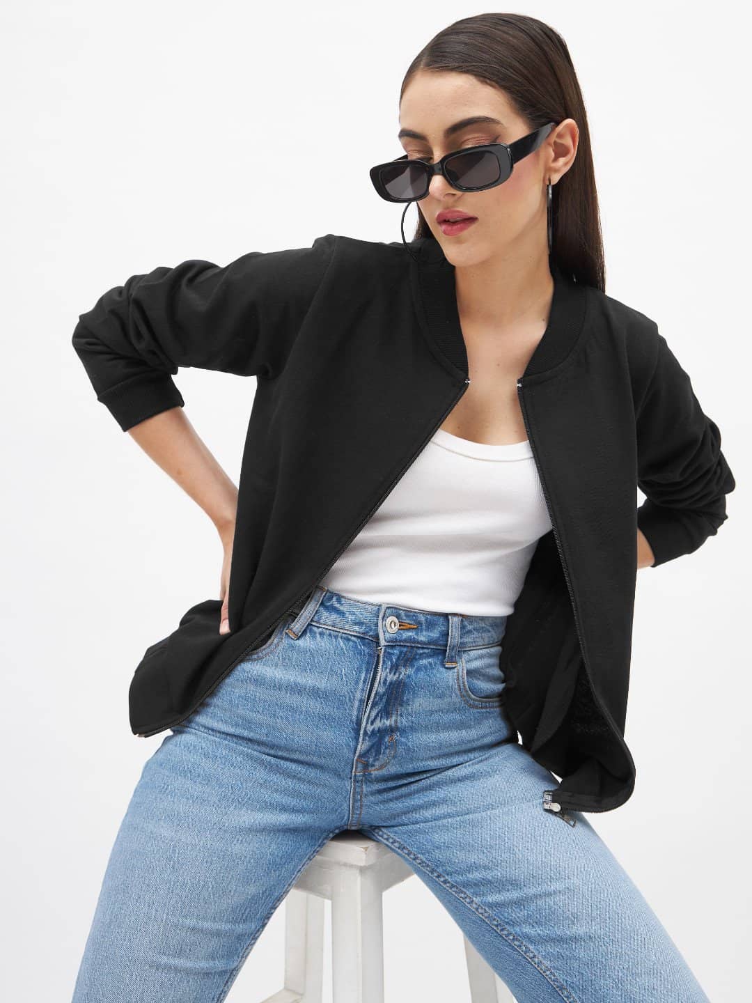 RAABTA FASHIION Women Regular Jacket ( Black ) - Jackets & Coats | Buy online on ZillyBuy