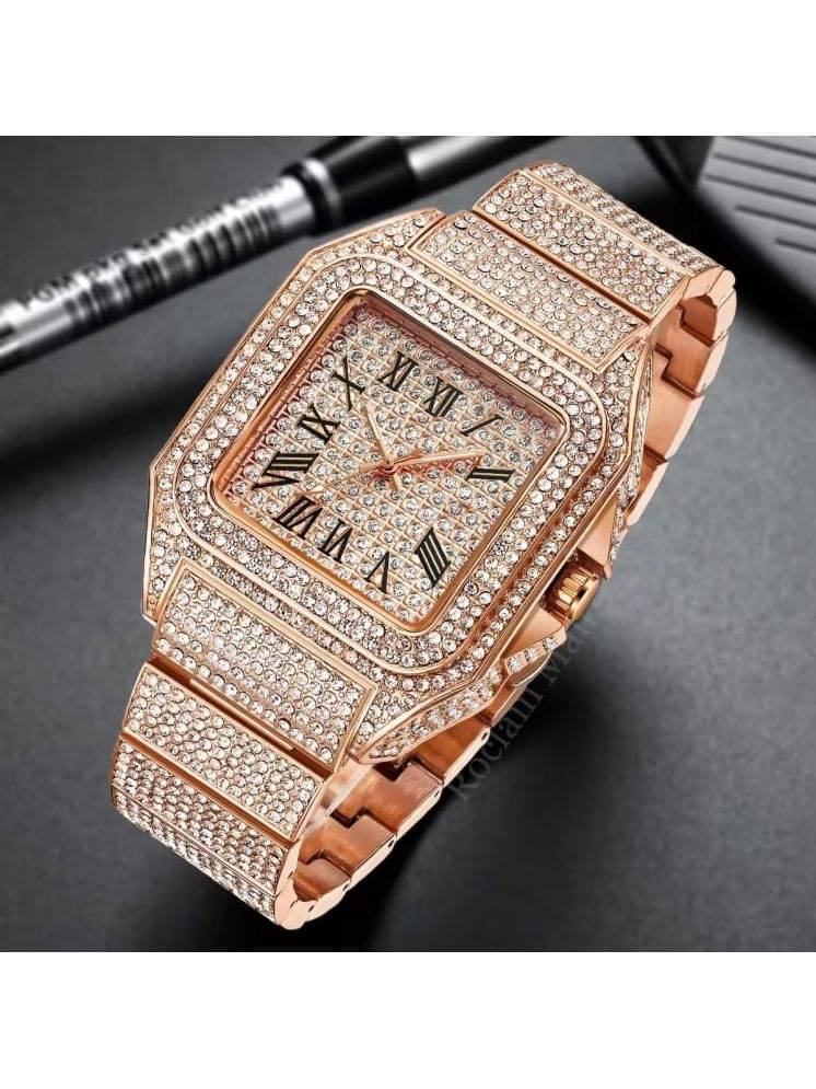 Renaissance Traders Rose Gold Metal Analog Men's Watch Renaissance Traders Rose Gold Metal Analog Men's Watch