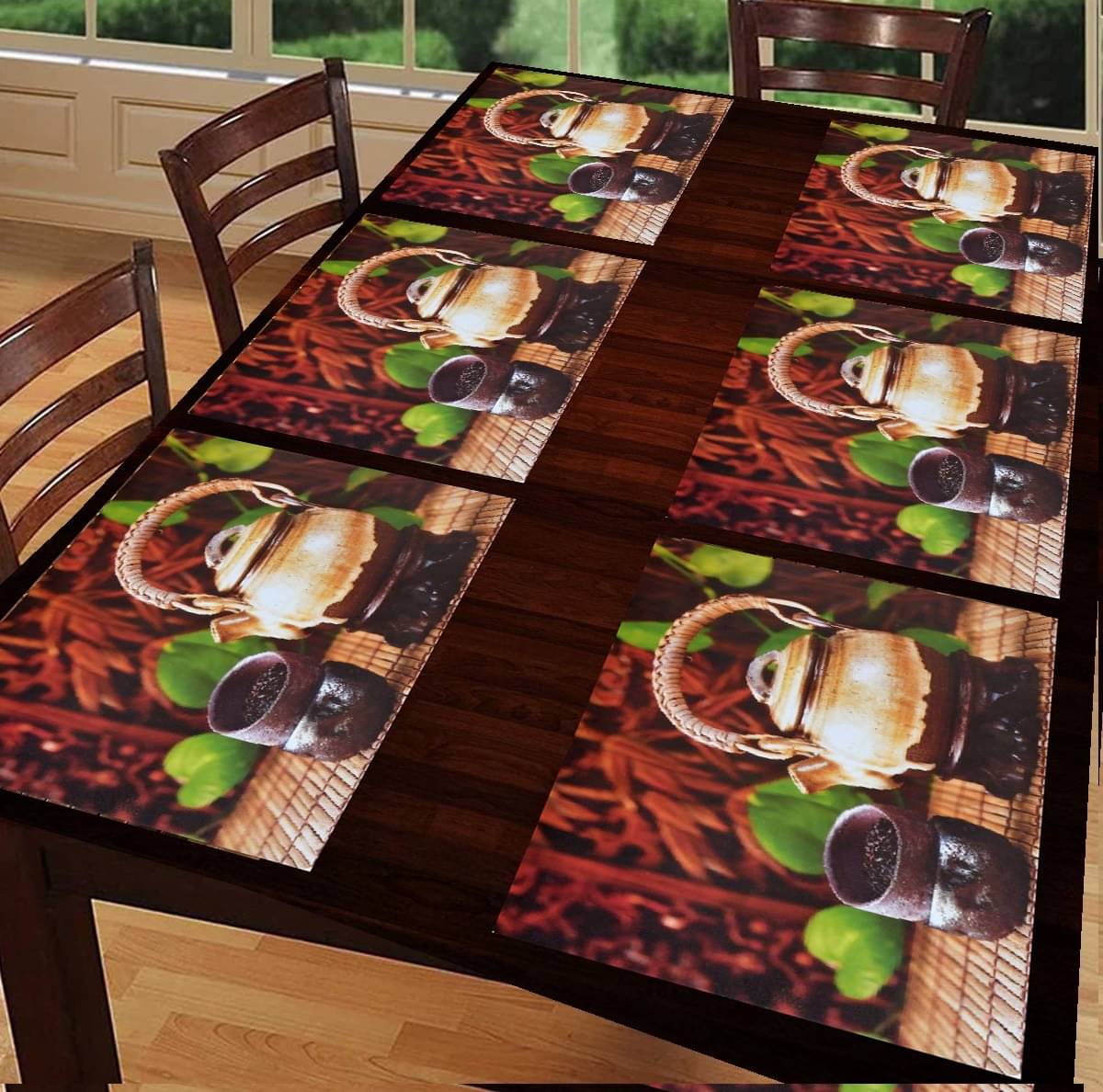 Sanraksshan PVC Solid Rectangle Table Mats ( 40 cm x 30 cm ) Pack of 1 - Multi Sanraksshan PVC Solid Rectangle Table Mats ( 40 cm x 30 cm ) Pack of 1 - Multi