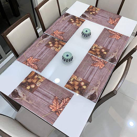 Sanraksshan PVC Solid Rectangle Table Mats ( 40 cm x 30 cm ) Pack of 1 - Multi Sanraksshan PVC Solid Rectangle Table Mats ( 40 cm x 30 cm ) Pack of 1 - Multi