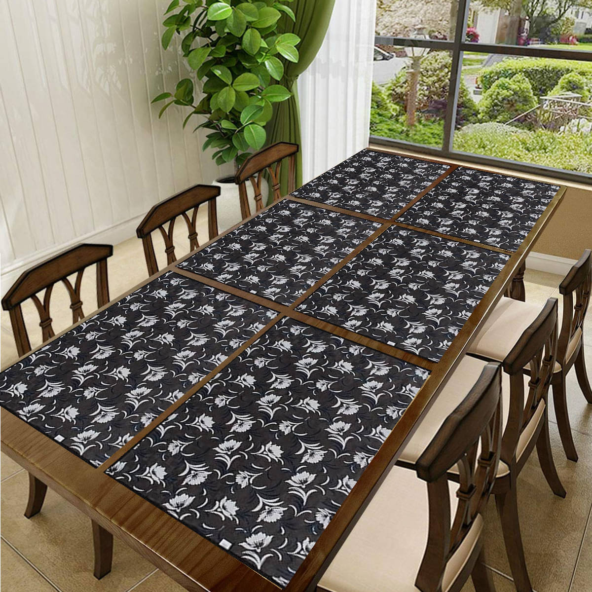 Sanraksshan PVC Solid Rectangle Table Mats ( 40 cm x 30 cm ) Pack of 1 - Multi Sanraksshan PVC Solid Rectangle Table Mats ( 40 cm x 30 cm ) Pack of 1 - Multi