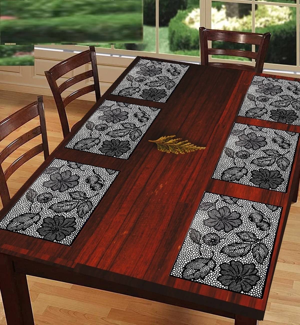 Sanraksshan PVC Solid Rectangle Table Mats ( 40 cm x 30 cm ) Pack of 1 - Multi Sanraksshan PVC Solid Rectangle Table Mats ( 40 cm x 30 cm ) Pack of 1 - Multi