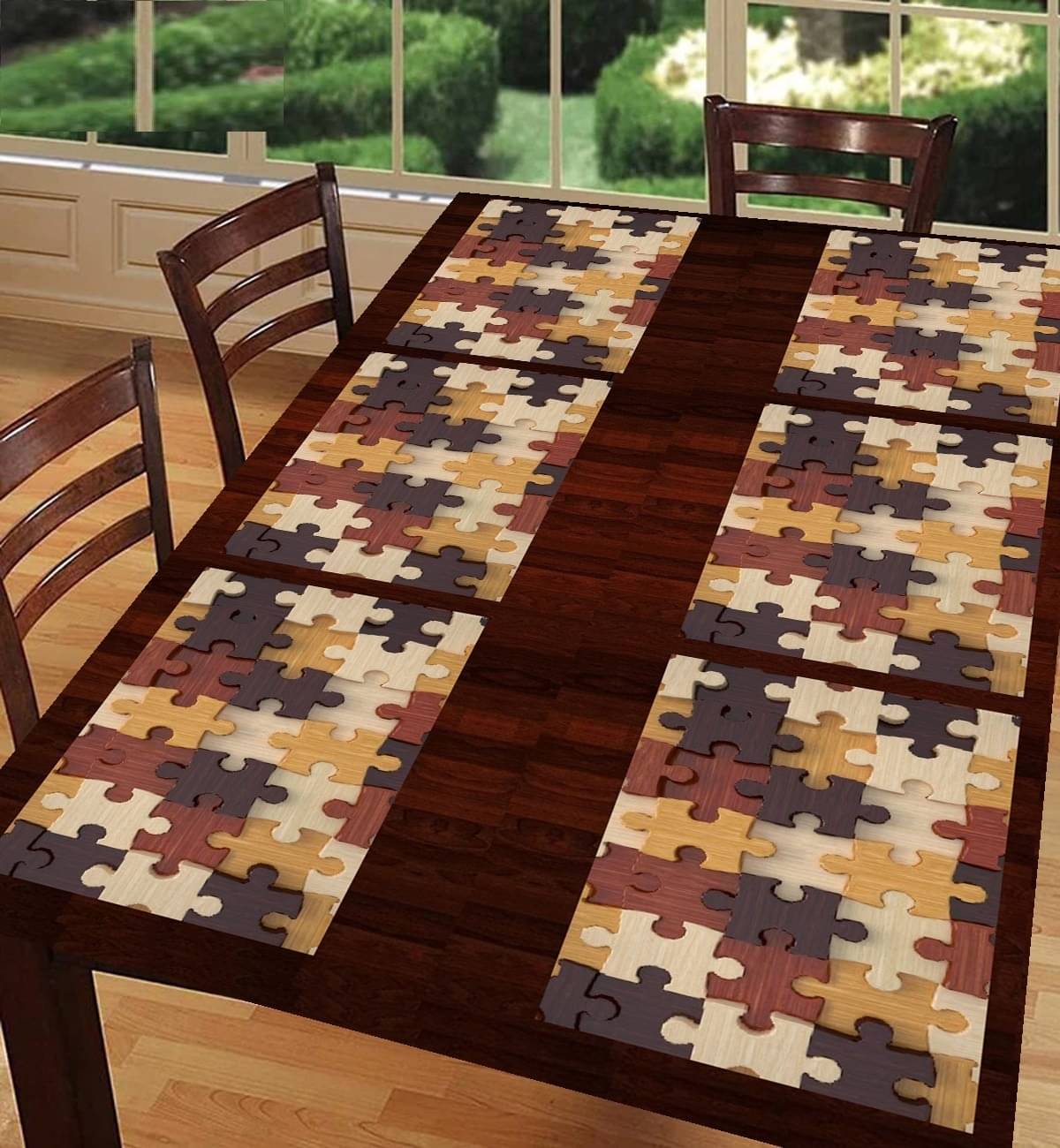 Sanraksshan PVC Solid Rectangle Table Mats ( 40 cm x 30 cm ) Pack of 1 - Multi Sanraksshan PVC Solid Rectangle Table Mats ( 40 cm x 30 cm ) Pack of 1 - Multi