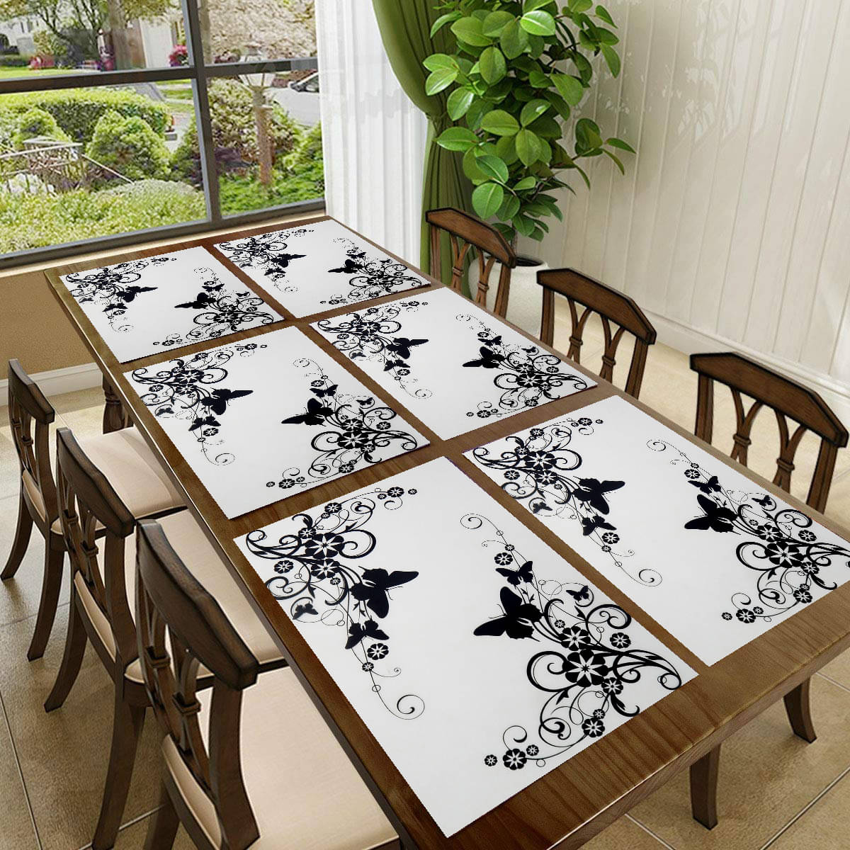 Sanraksshan PVC Solid Rectangle Table Mats ( 40 cm x 30 cm ) Pack of 1 - Multi Sanraksshan PVC Solid Rectangle Table Mats ( 40 cm x 30 cm ) Pack of 1 - Multi