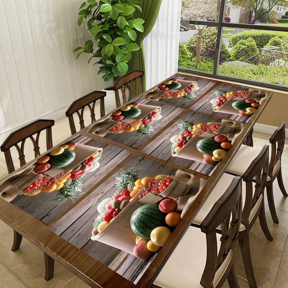 Sanraksshan PVC Solid Rectangle Table Mats ( 40 cm x 30 cm ) Pack of 1 - Multi Sanraksshan PVC Solid Rectangle Table Mats ( 40 cm x 30 cm ) Pack of 1 - Multi