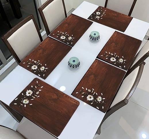 Sanraksshan PVC Solid Rectangle Table Mats ( 40 cm x 30 cm ) Pack of 1 - Multi Sanraksshan PVC Solid Rectangle Table Mats ( 40 cm x 30 cm ) Pack of 1 - Multi