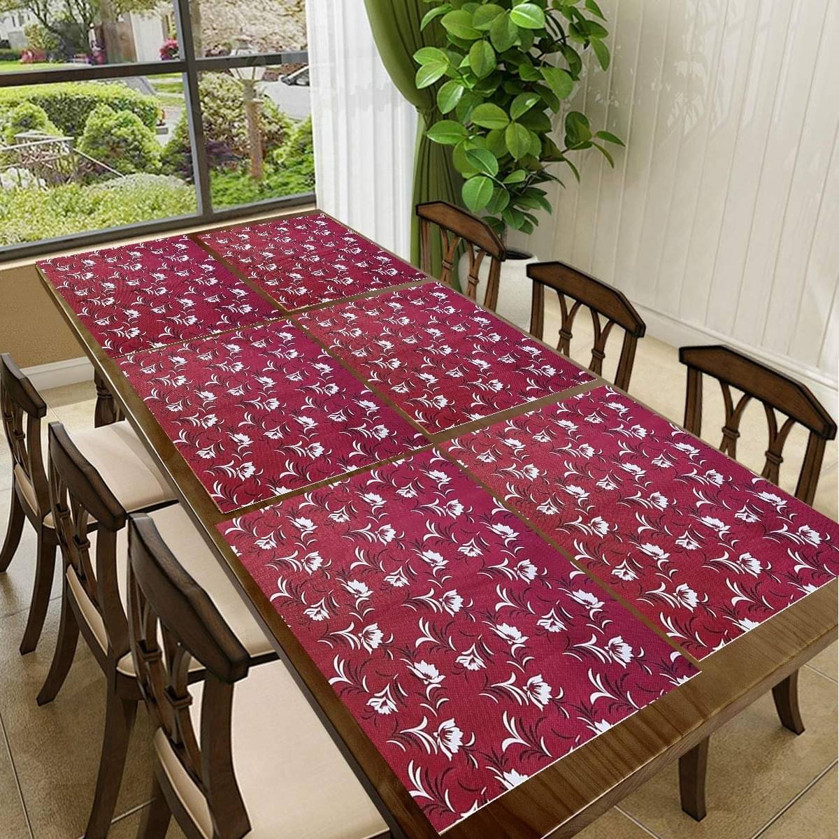 Sanraksshan PVC Solid Rectangle Table Mats ( 40 cm x 30 cm ) Pack of 1 - Multi Sanraksshan PVC Solid Rectangle Table Mats ( 40 cm x 30 cm ) Pack of 1 - Multi