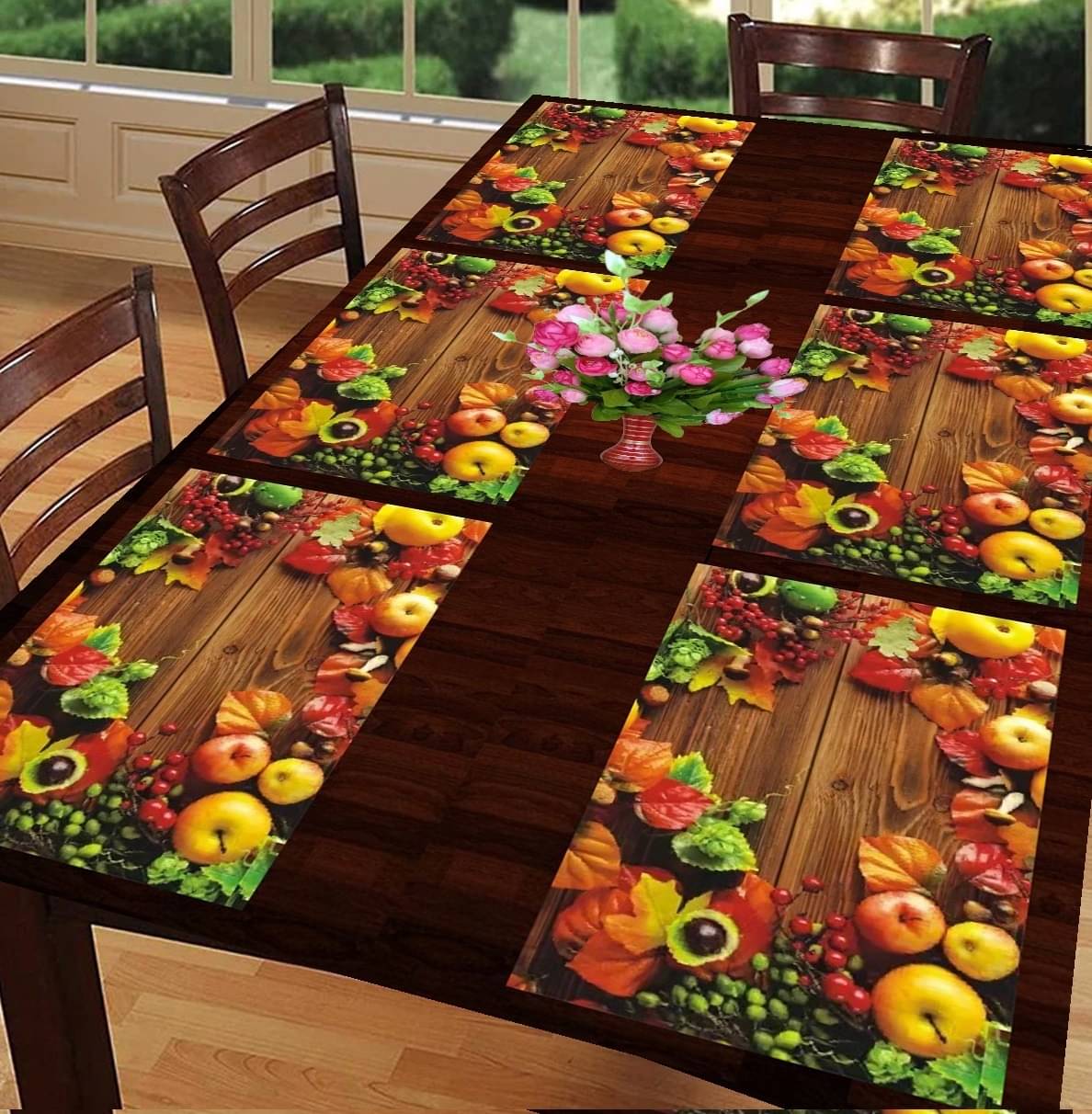 Sanraksshan PVC Solid Rectangle Table Mats ( 40 cm x 30 cm ) Pack of 1 - Multi Sanraksshan PVC Solid Rectangle Table Mats ( 40 cm x 30 cm ) Pack of 1 - Multi