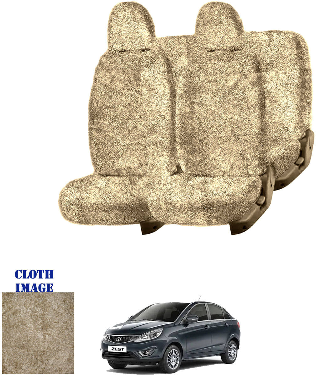 Tata Zest Beige 5 Seater Car Seat Cover     			Tata Zest Beige 5 Seater Car Seat Cover