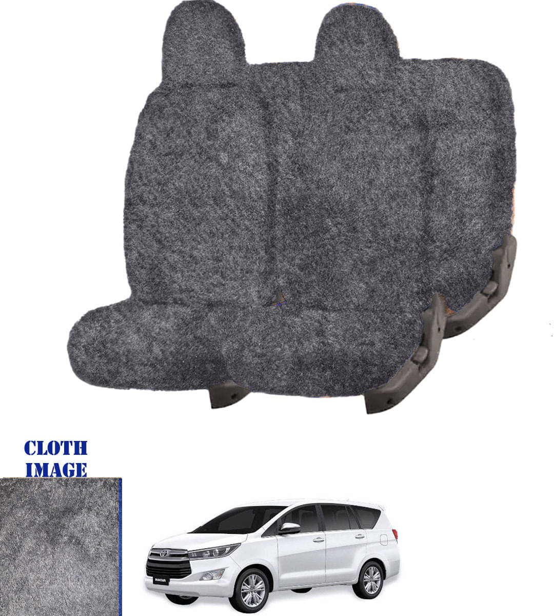 Toyota Innova 8S Grey 8 Seater Car Seat Cover Toyota Innova 8S Grey 8 Seater Car Seat Cover