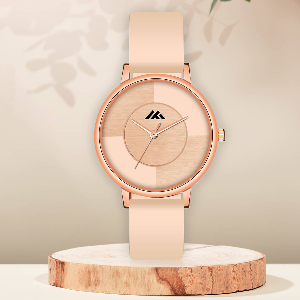 Trex Beige Silicon Analog Womens Watch