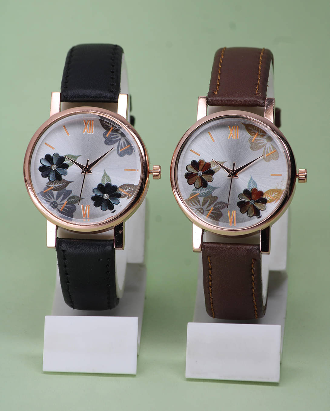     			Trex Black PU Analog Men's Watch