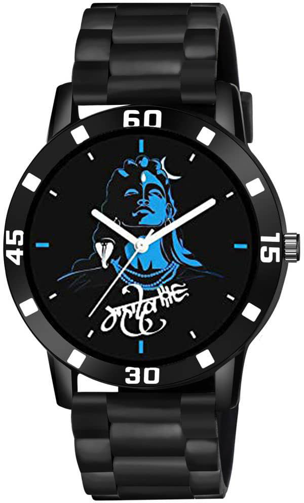 Trex Black Silicon Analog Men's Watch