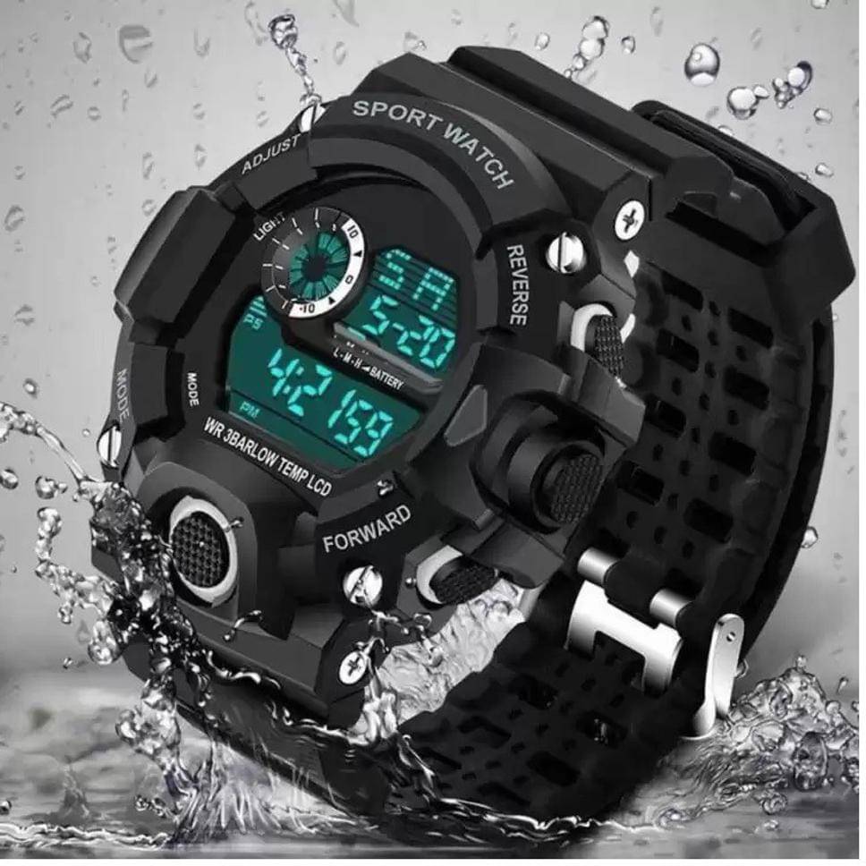     			Trex Black Silicon Digital Men's Watch