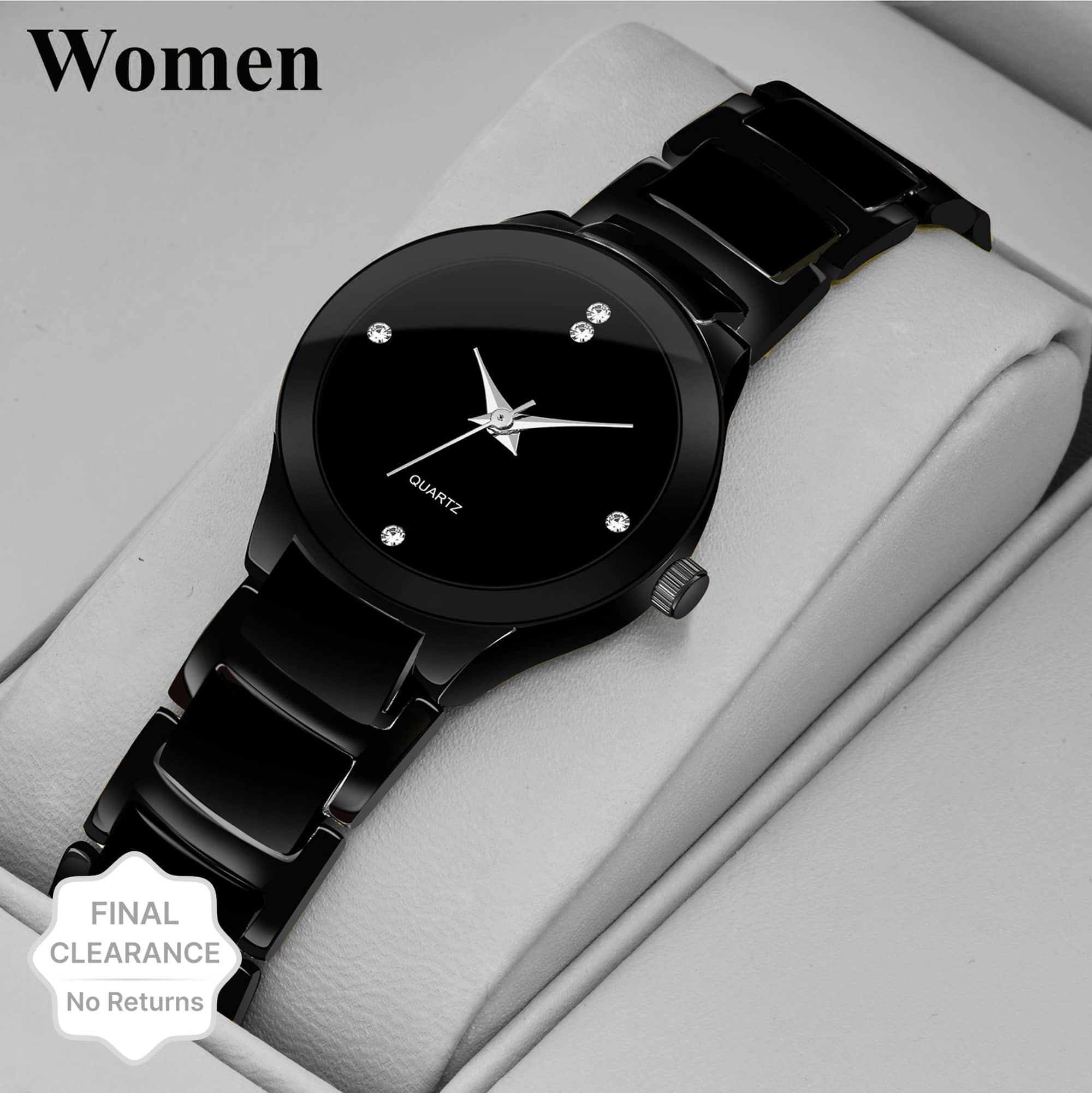 Trex Black Stainless Steel Analog Men's Watch
