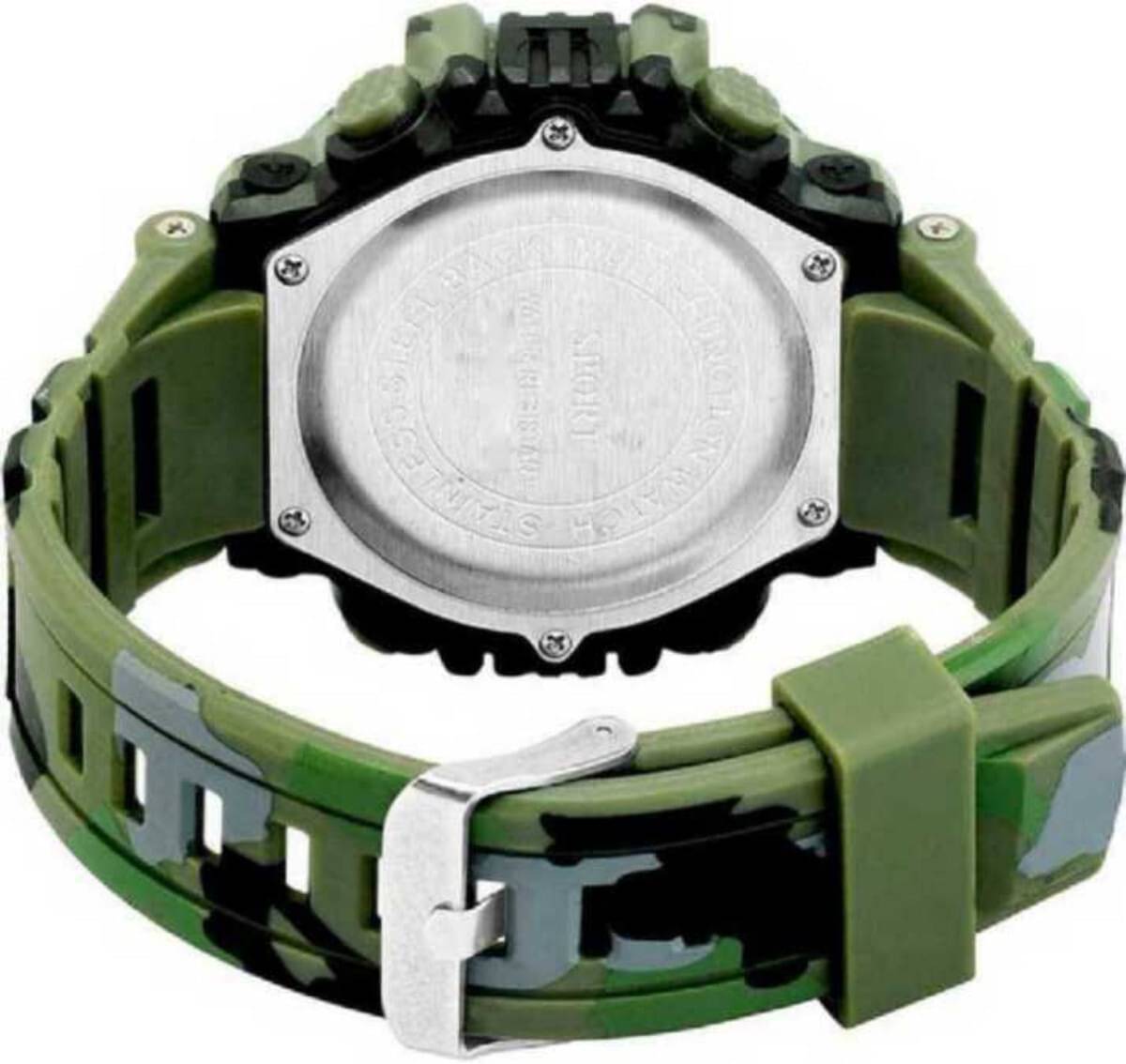     			Trex Green Silicon Digital Men's Watch