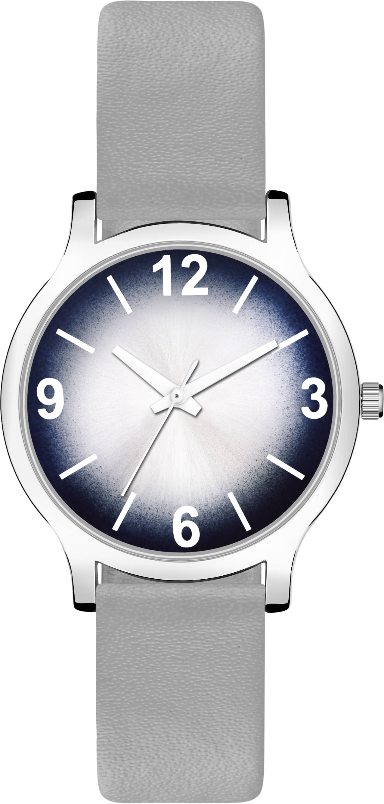     			Trex Light Grey PU Analog Men's Watch
