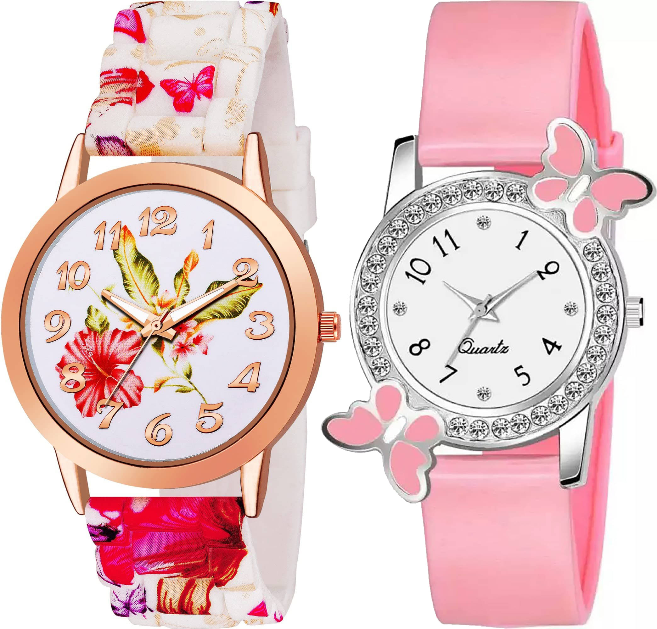     			Trex Multicolor Silicon Analog Womens Watch