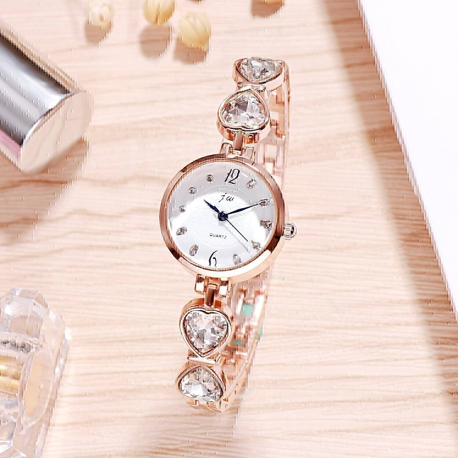 Trex Rose Gold Stainless Steel Analog Womens Watch