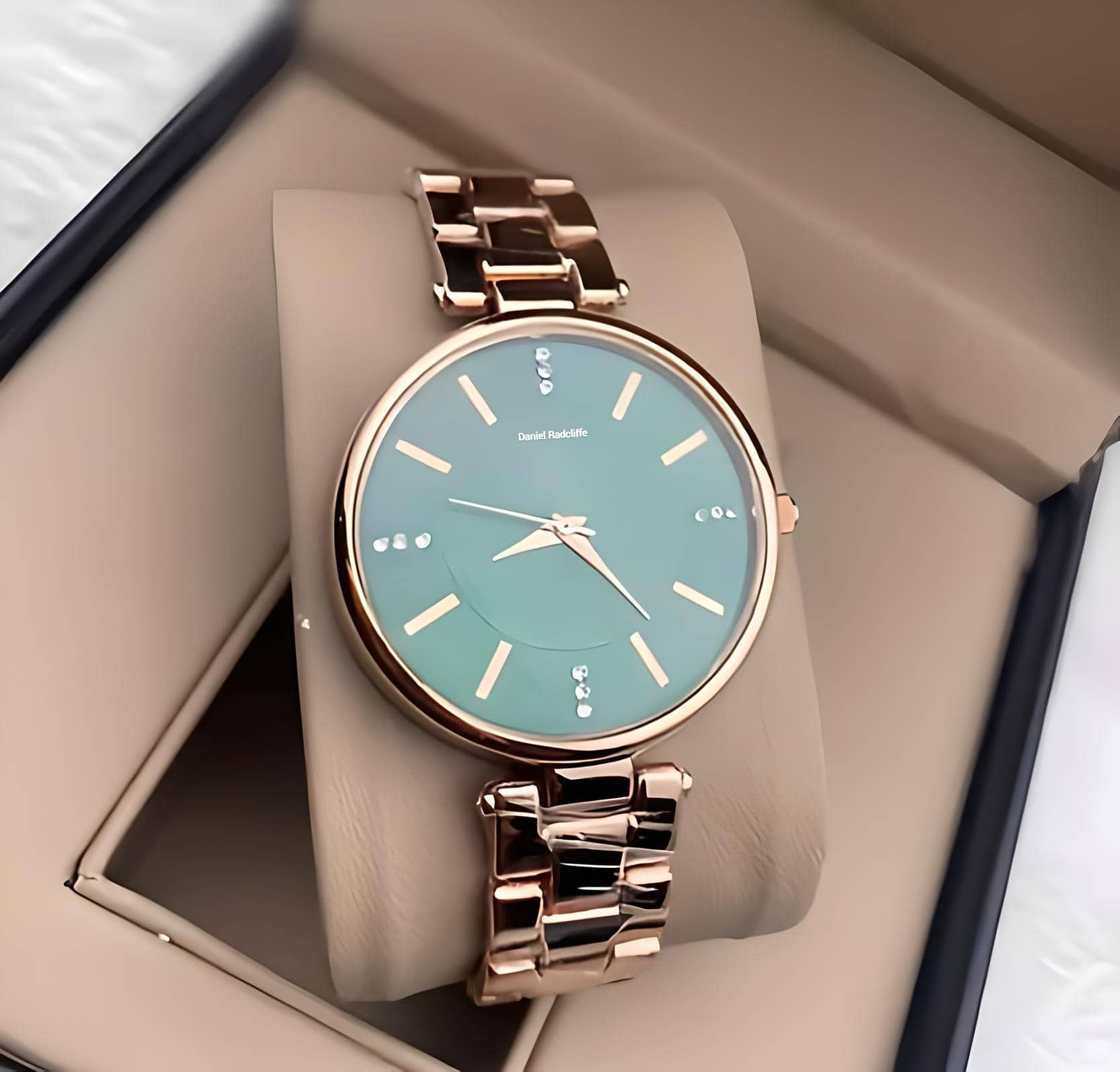 Trex Rose Gold Stainless Steel Analog Womens Watch