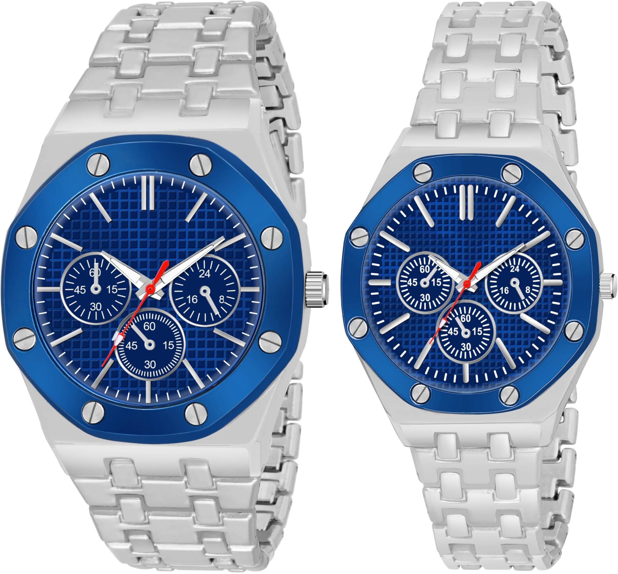 Trex Silver Stainless Steel Analog Men's Watch     			Trex Silver Stainless Steel Analog Men's Watch