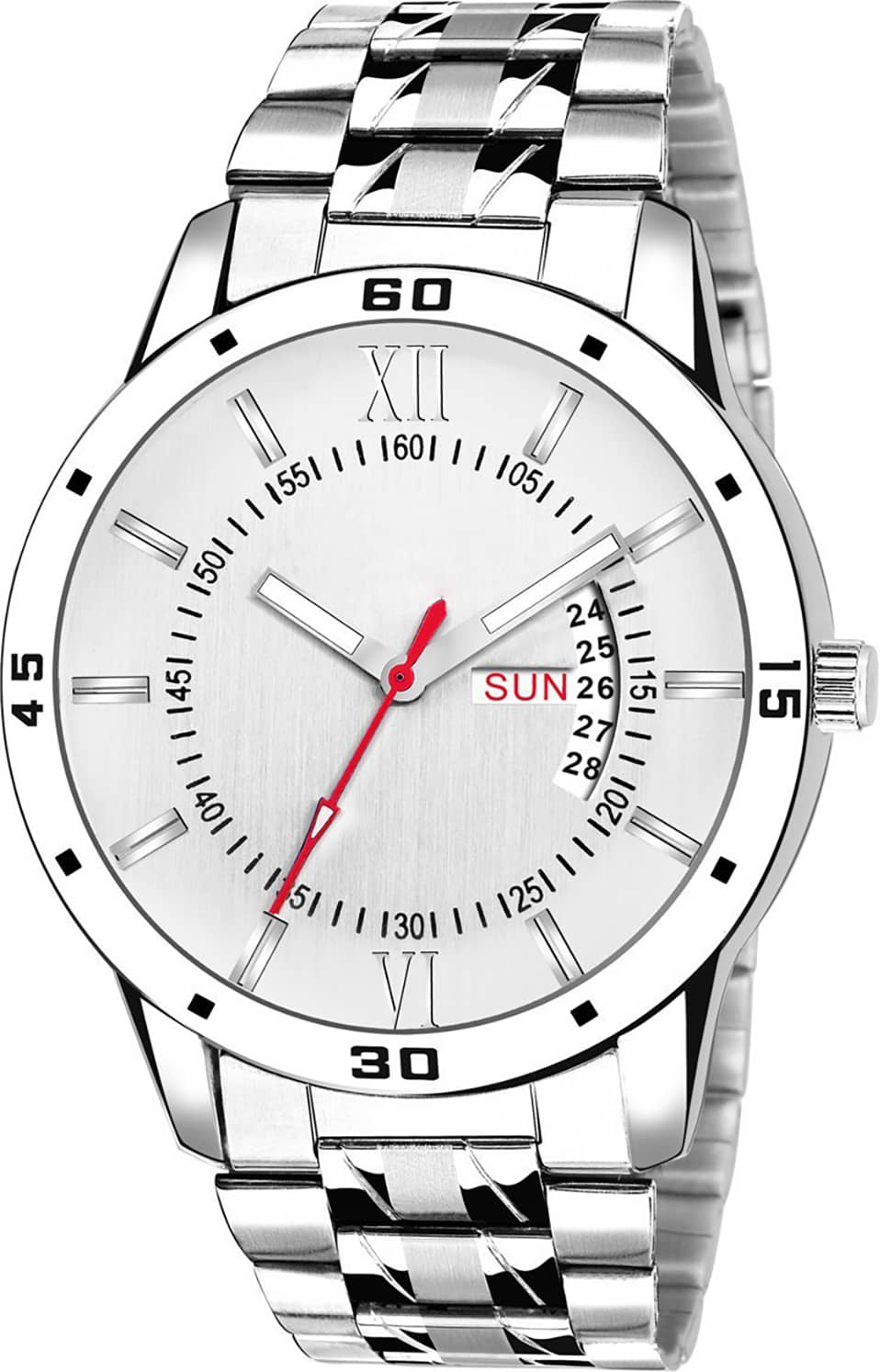 Trex Silver Stainless Steel Analog Men's Watch