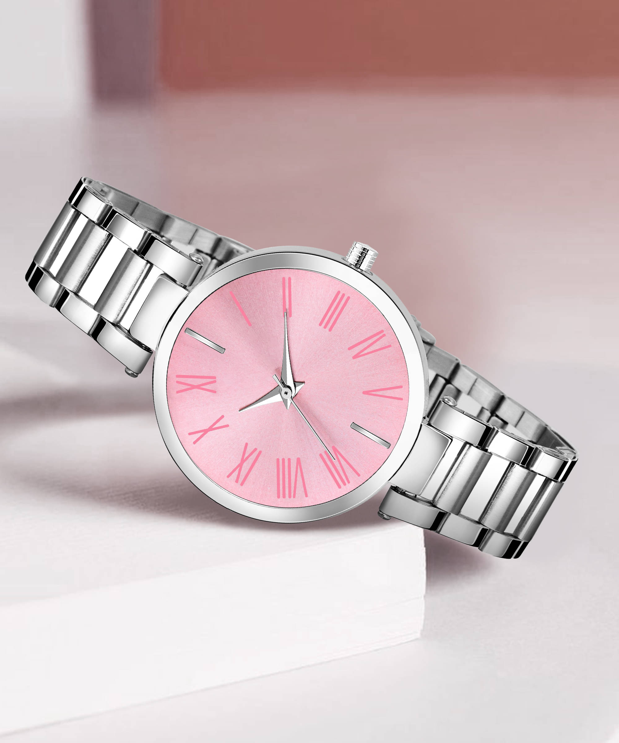     			Trex Silver Stainless Steel Analog Womens Watch