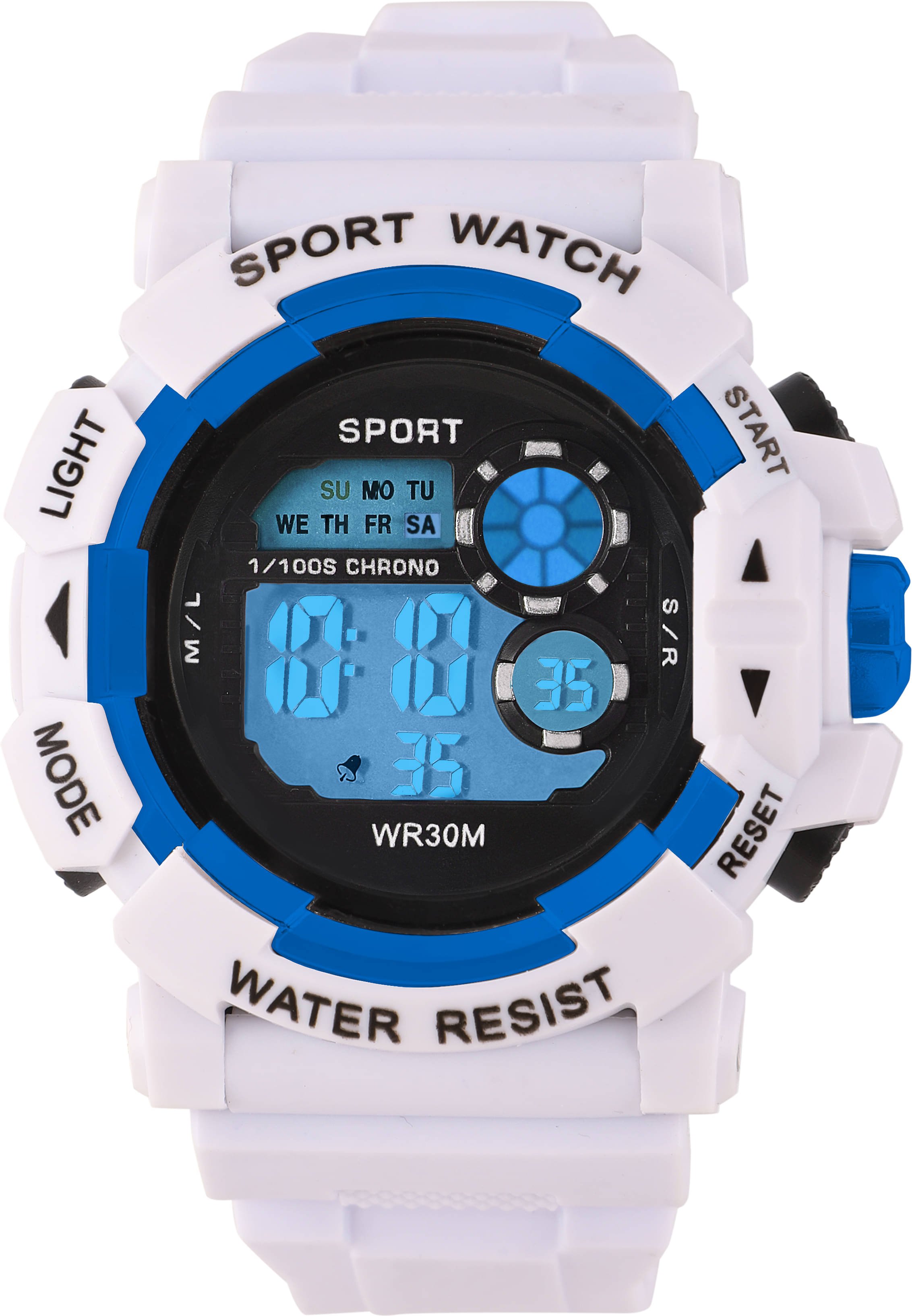     			Trex White Silicon Digital Men's Watch