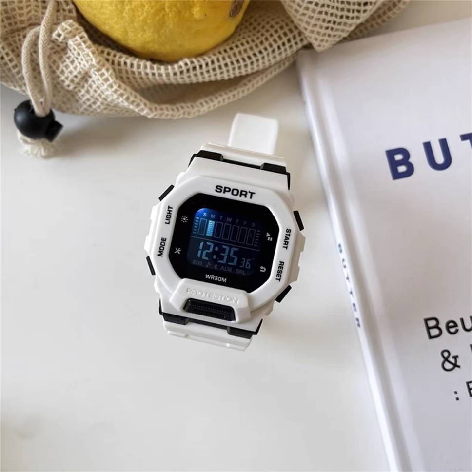     			Trex Yellow Silicon Digital Men's Watch