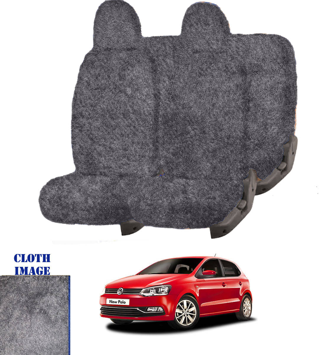 Volkswagen Polo Exquisite Grey 5 Seater Car Seat Cover Volkswagen Polo Exquisite Grey 5 Seater Car Seat Cover