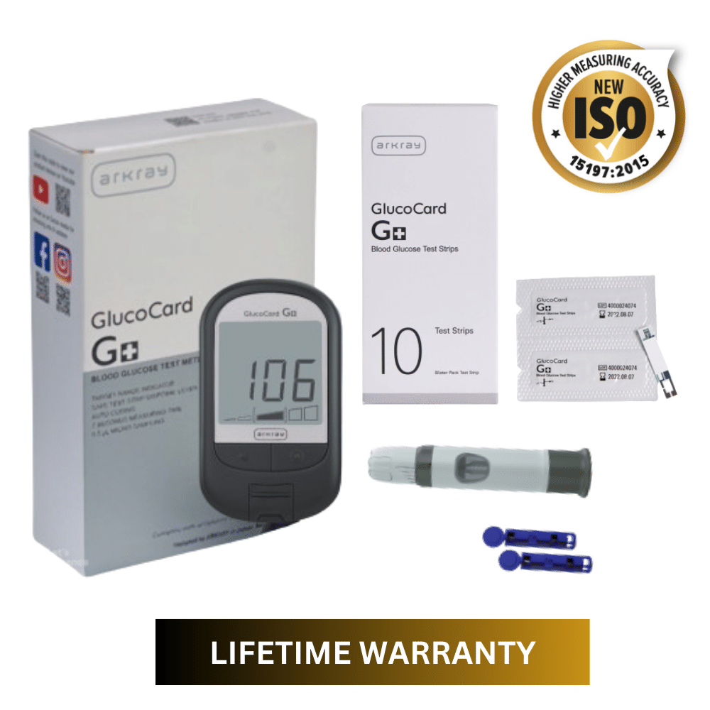     			Arkray glucometer with 10 strips Glucometer