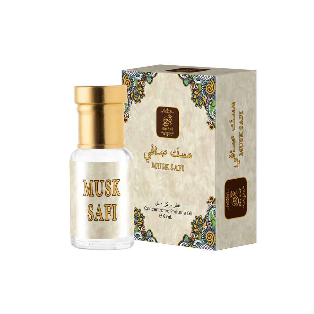     			Binawf Musk Non- Alcoholic Below 50ml Attar ( Pack of 1 )