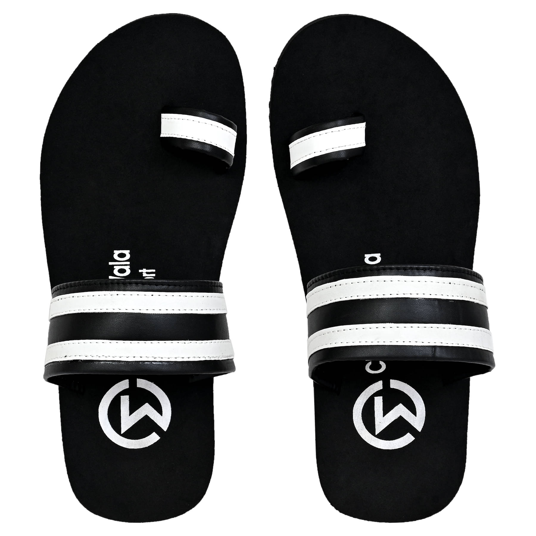     			Chappal Wala Black Men's Daily Slipper
