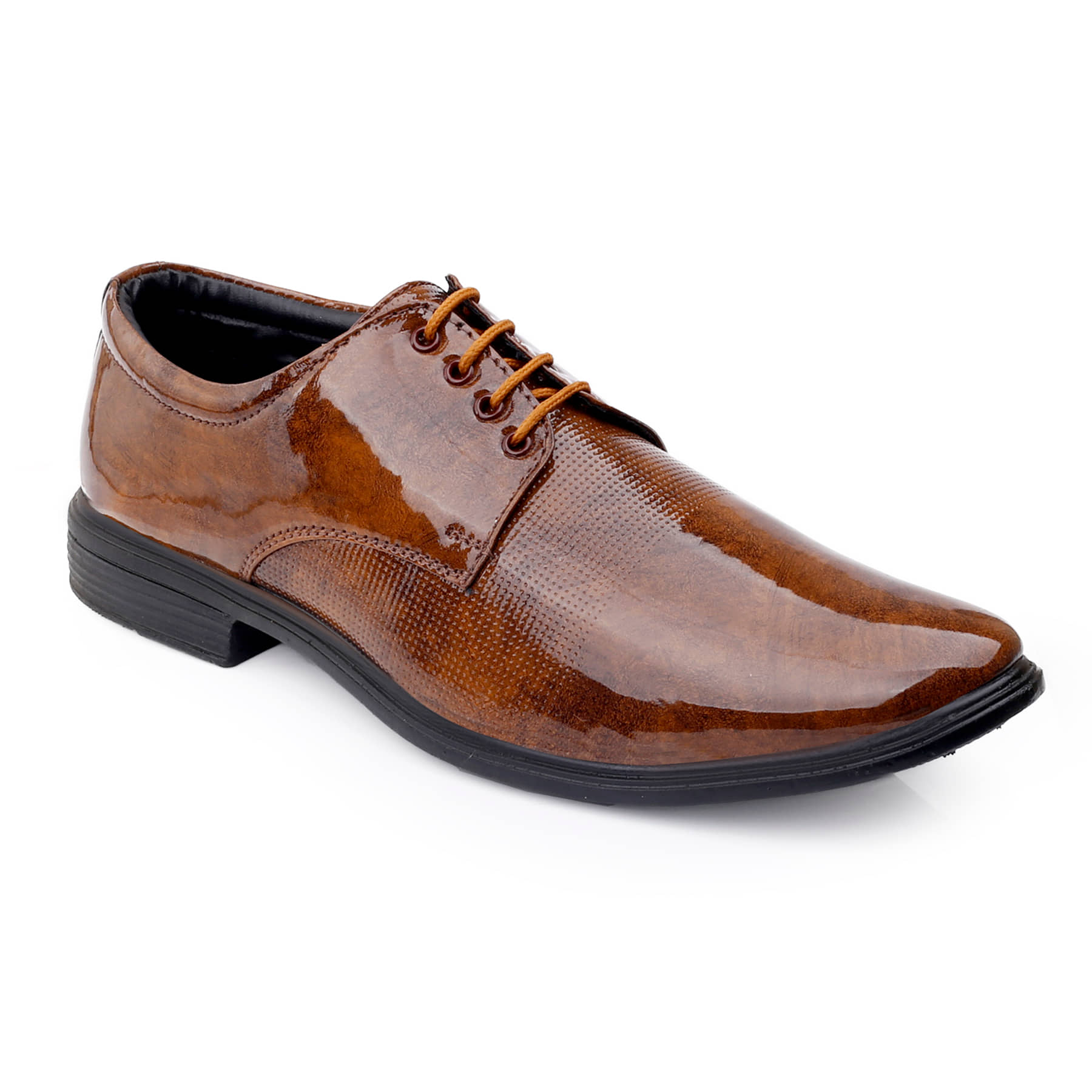 Cozy Wear Tan Men's Derby Formal Shoes - Formal Shoes | Buy online on ZillyBuy