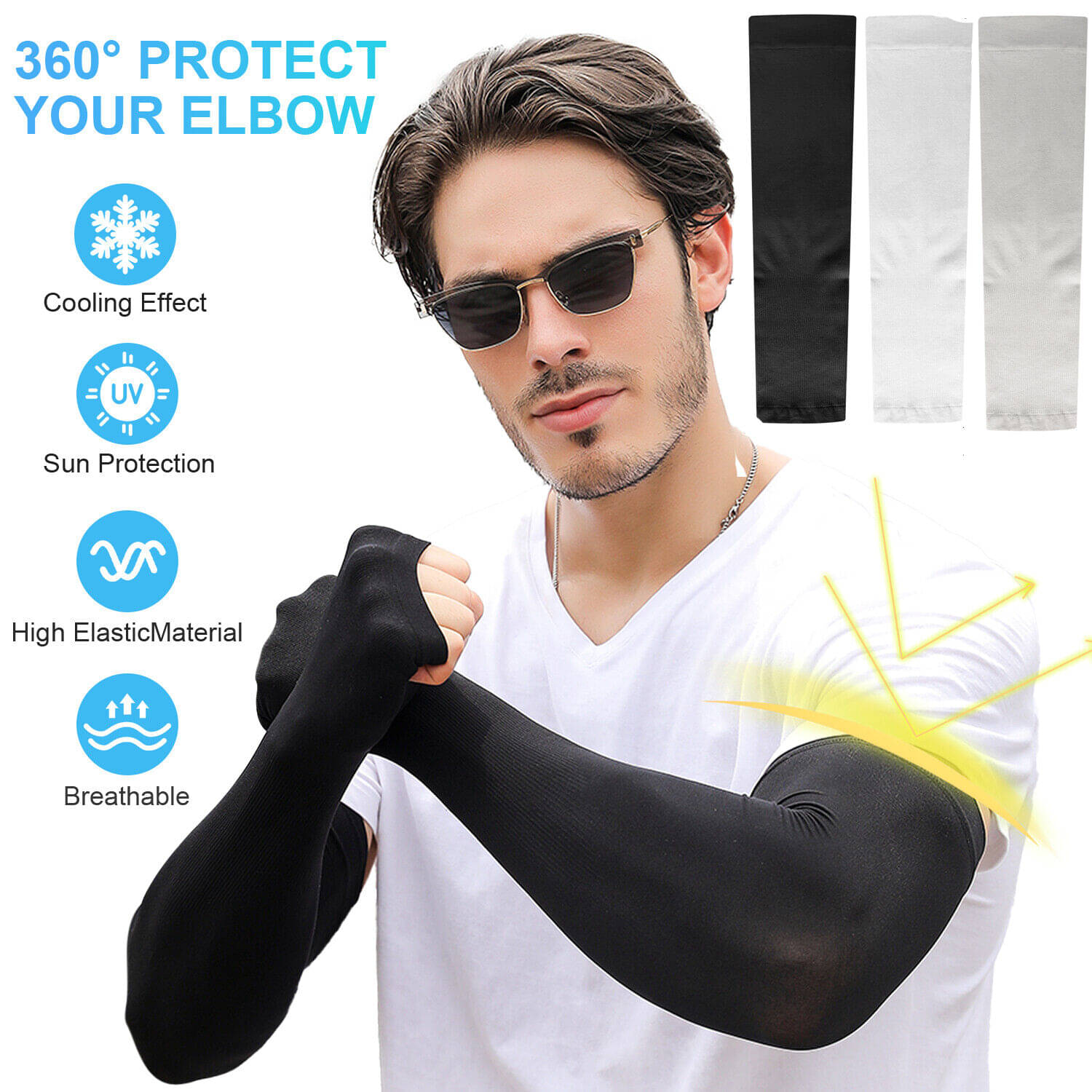 D1 DIFFERENT ONE Black Nylon Men's UV Protection Gloves ( Pack of 1 ) D1 DIFFERENT ONE Black Nylon Men's UV Protection Gloves ( Pack of 1 )