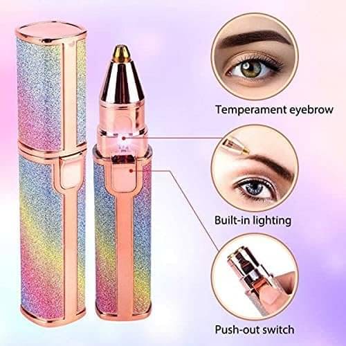     			DHS Mart Eyebrow Trimmer Rose Gold Corded,Cordless Eyebrow Trimmer With 30 minutes Runtime